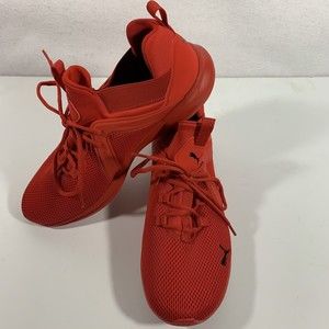 Puma 193249-05 Uncaged Men’s Running Sneakers Shoes Red Size 11 Preowned